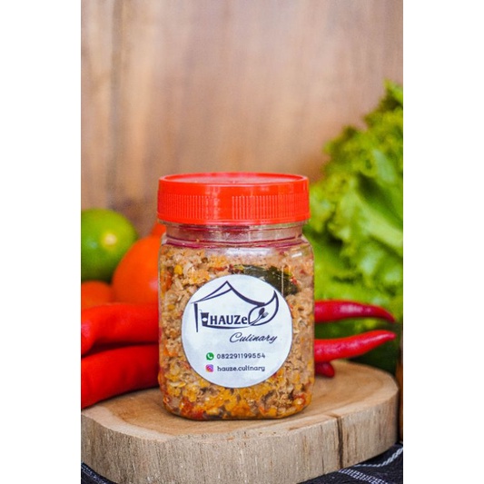 

sambal daging rajungan