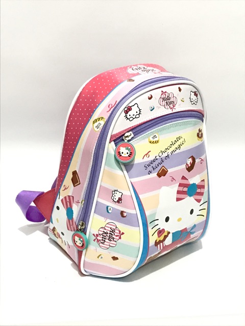 SHOWME Promo Tas Ransel Anak Sekolah PAUD - PG - TK - HELLO KITTY Kualitas PREMIUM