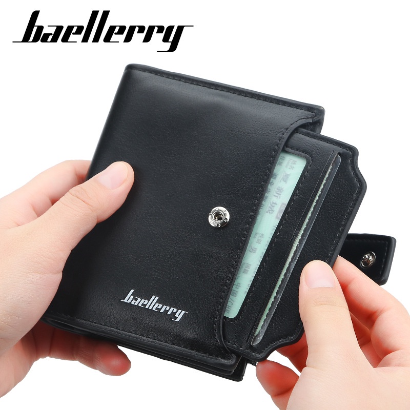 [ Clearance Sale! ] Dompet Pria Wanita Watchkite Baeos Baellerry Bahan Premium PU Leather