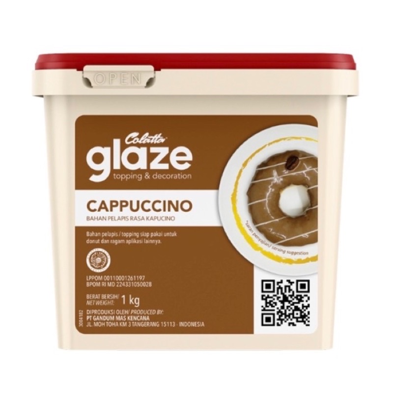 COLATTA GLAZE CAPUCCINO 1 KG