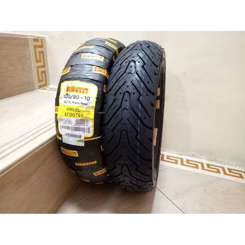 ban pirelli angel scooter ring 10-100/90 vespa px series excel spartan