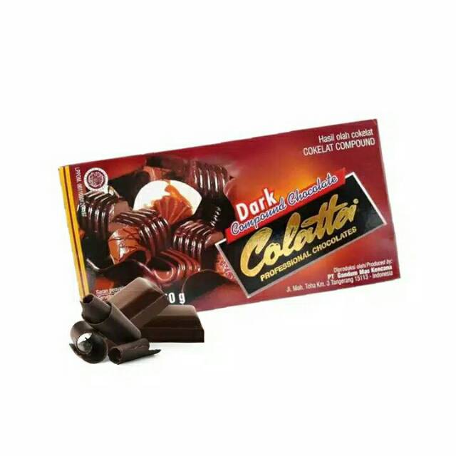 

Colatta Compound 250gr - Chocolate Dark