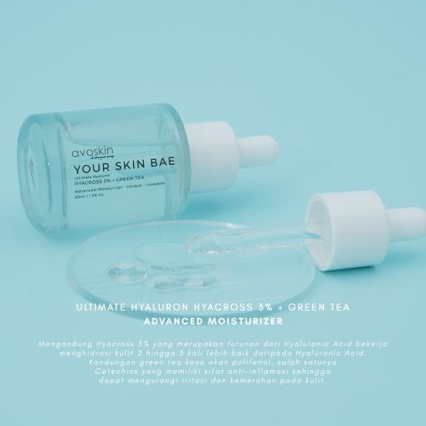 Avoskin Your Skin Bae Ultimate Hyluron Hyacross 3% + Green Tea Serum 30ml