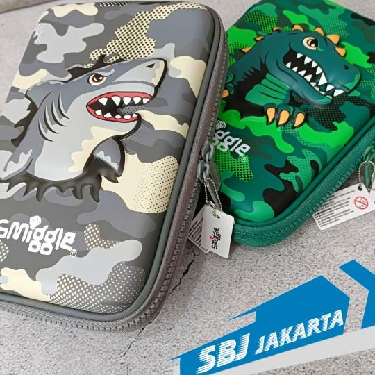 

Kotak Pensil Tempat Pensil Smiggle Original 3D Eva Waterproof Trex