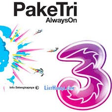 PAKET DATA TERMURAH KUOTA Internet Three AON 1gb 2gb 3gb 4gb 5gb 6g 8gb 10gb 22GB Get More 4G Vouche
