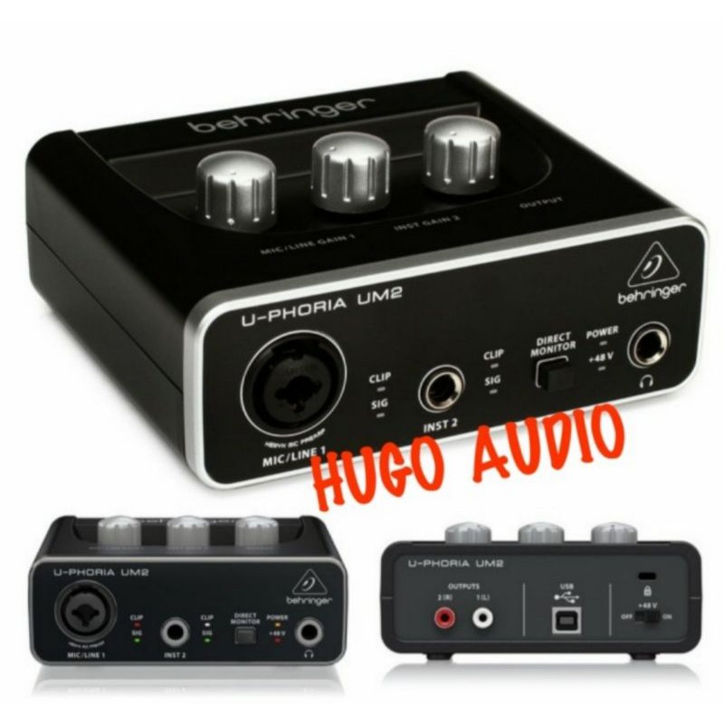 soundcard behringer um 2 um2 uphoria
