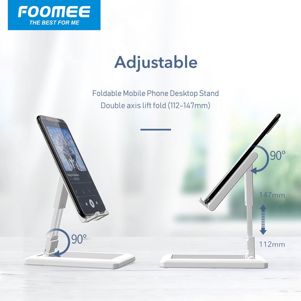 Adjustable Stand Handphone Stand Tablet Foomee YZ08 Stand Ipad