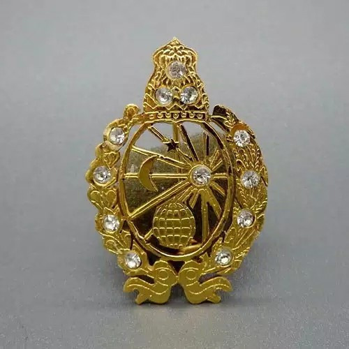 Aksesoris Fashion Pin Bros Logo Keraton Solo Terlaris