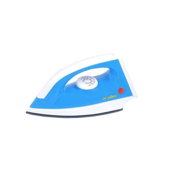 Niko NK-999S Electric Dry Iron Setrika Listrik NK 999S 300 Watt - Biru