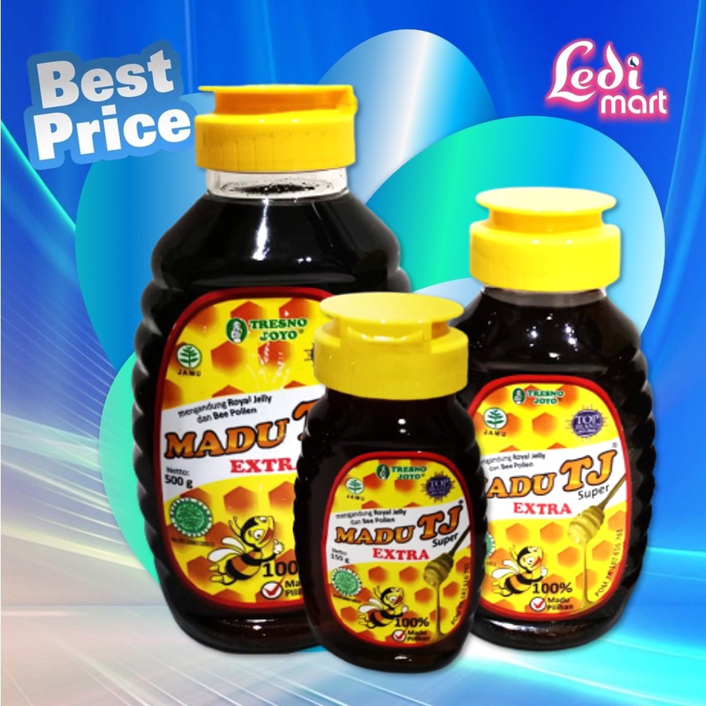 ORIGINAL Madu TJ SERIES BPOM / Madu Tresnojoyo / Madu TJ Murni / Madu TJ Super / LEDI MART