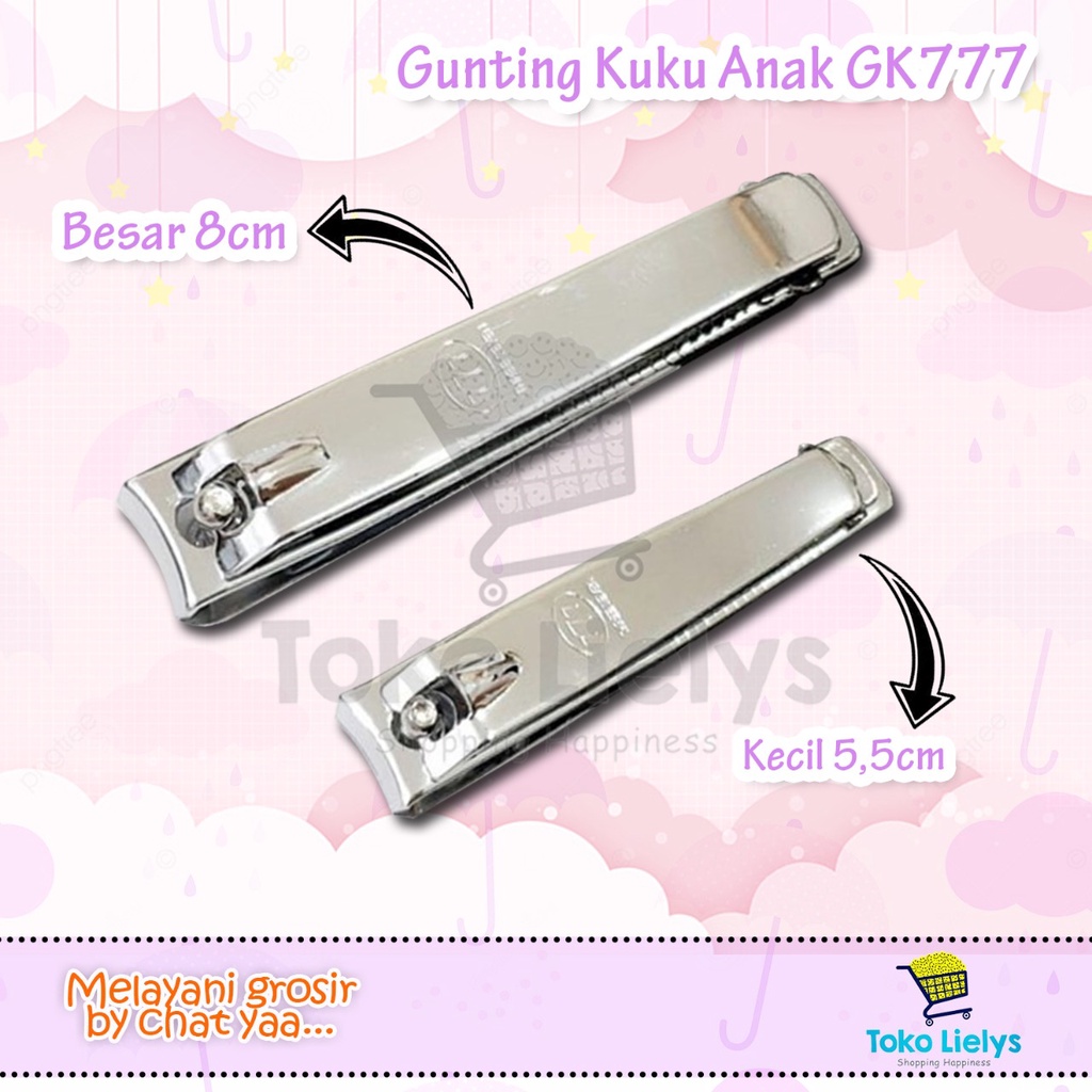 Gunting Kuku GK777 Gunting Kuku Anak