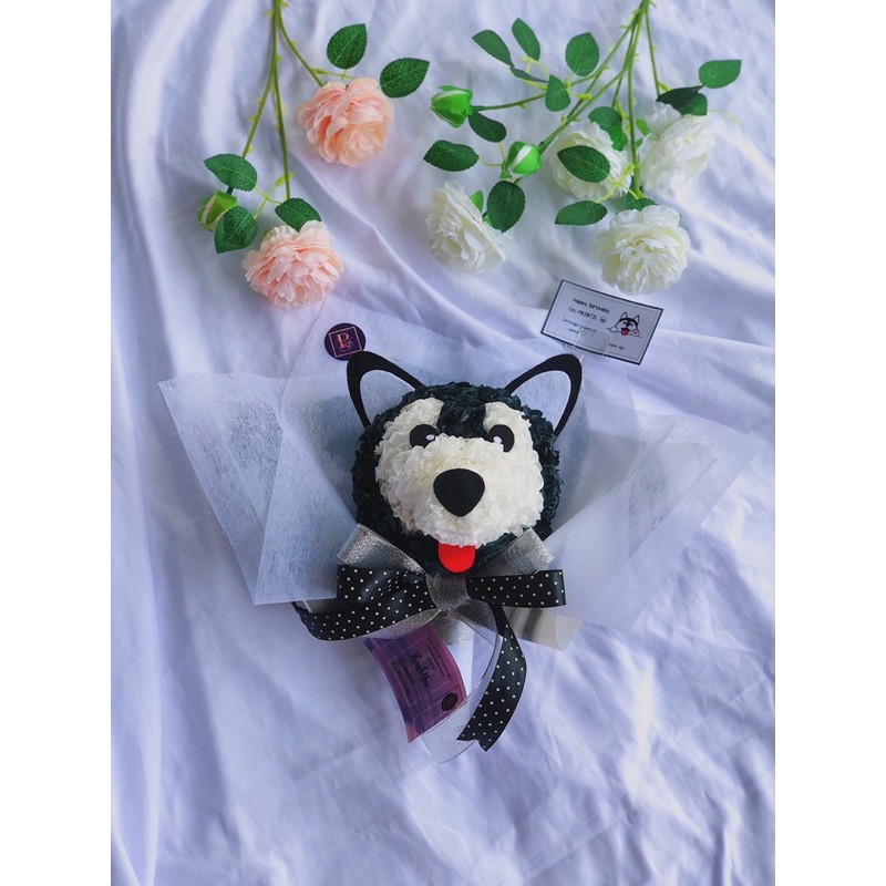 

BUNGA KERTAS HUSKY / BUNGA KARAKTER HUSKY