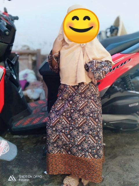 Gebyar Cuci Gudang Gamis Batik Anak // Sale // Usia 2-10 Tahun