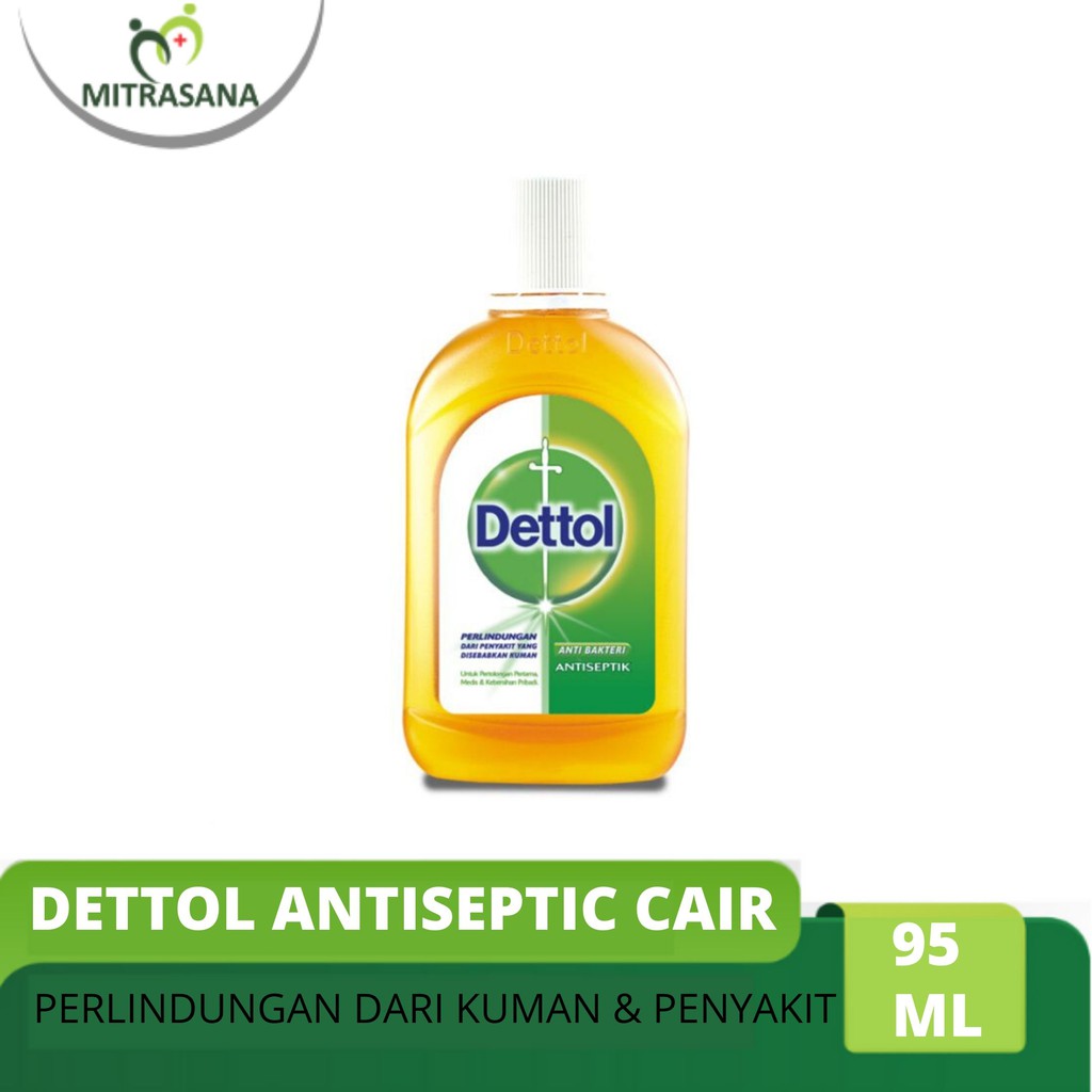 Dettol Antiseptic Cair 95/245 ml