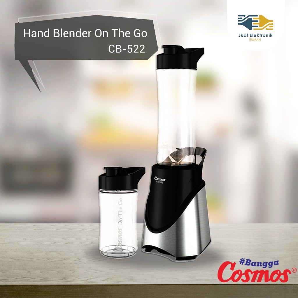 Blender On The Go Cosmos CB522 I Blender Cosmos Portable CB 522