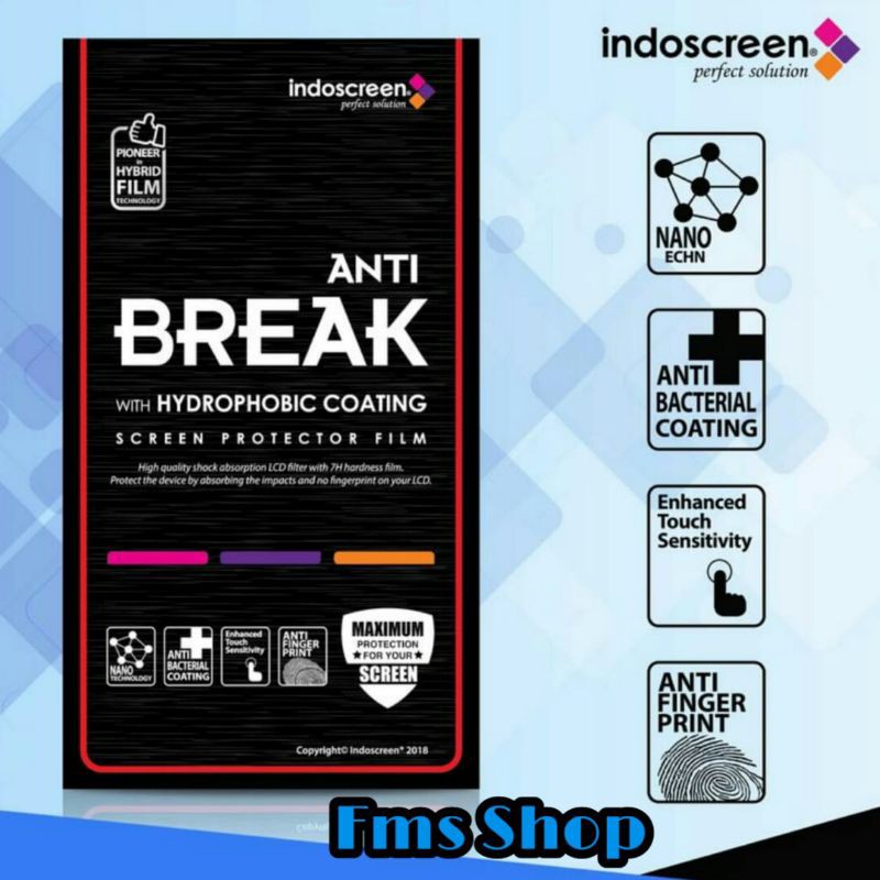 Vivo V7 + Plus V5 Lite V5 + Plus V3 - Anti Break - Anti Gores Jelly - Indoscreen