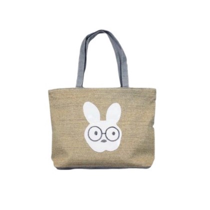 TAS TOTE BAG  BUN BUN ( RESLETING ) / ToteBag / TAS KAMPUS / TAS SEKOLAH DAN TAS KERJA KODE BUNBUN - Tas Totebag Wanita BISA COD  ( BAYAR DI RUMAH )