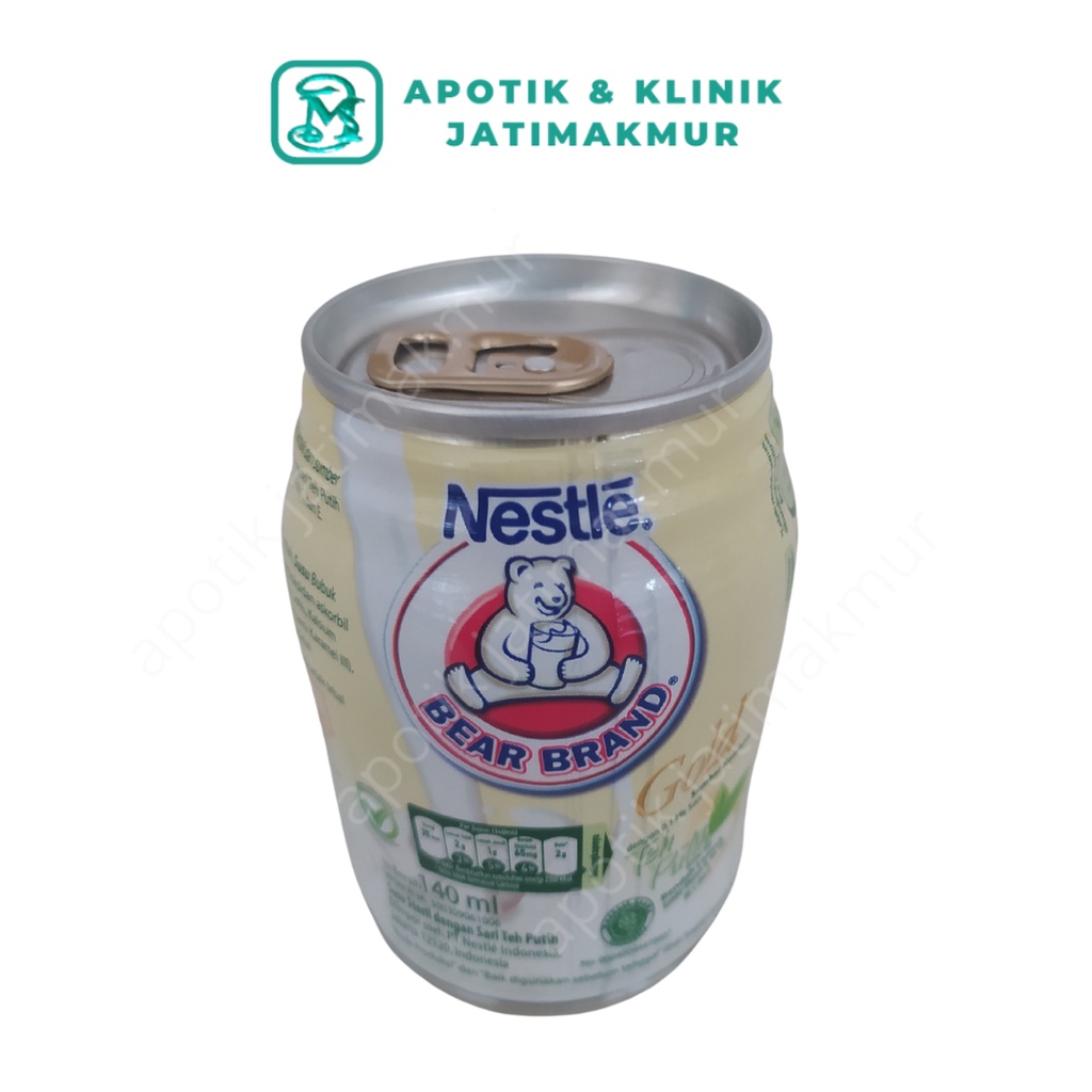 

Nestle Bear Brand Gold White Tea Netto 140 ml
