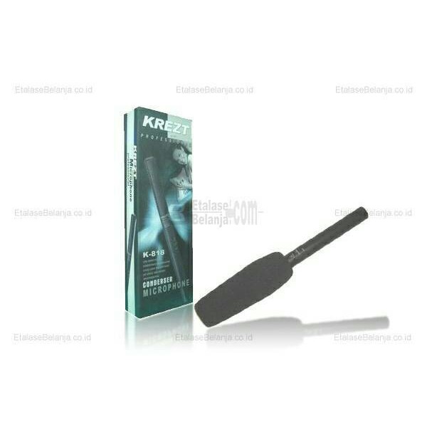 Mic Condenser untuk Video Shooting - KREZT K-818 / K818