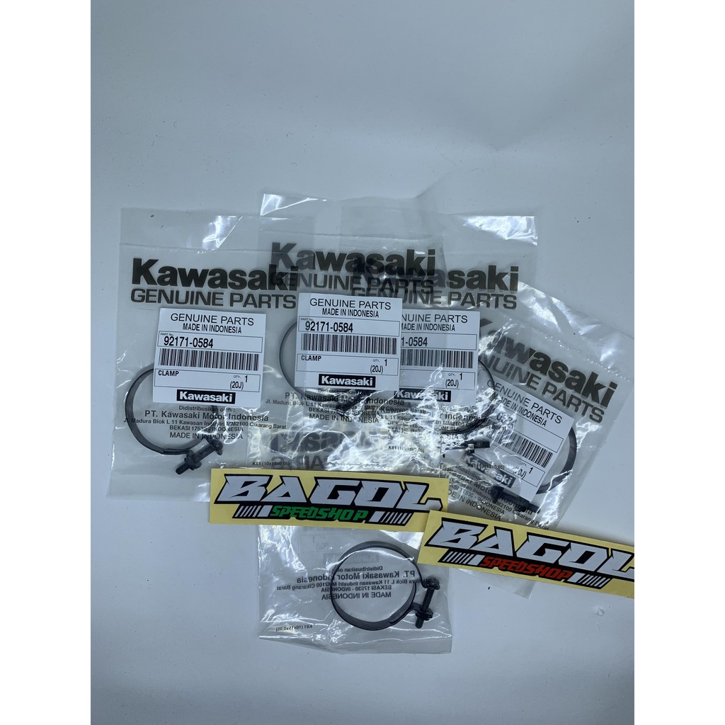 Termurah Bracket Klem Clamp Intake Karbu Ninja Rr R Ss Original Kmi