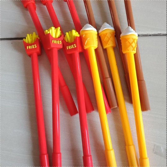 

Pulpen Gel McDonald Pen Gel Ice Cream French Fries