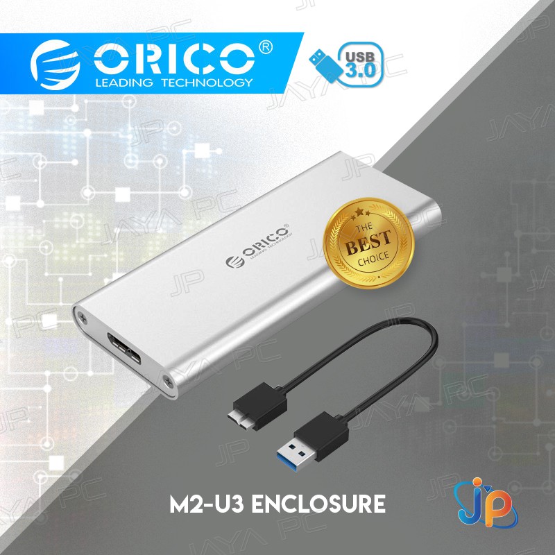 Orico External Case SSD M2G-U3 M.2 NGFF to Micro B USB 3.0 Enclosure