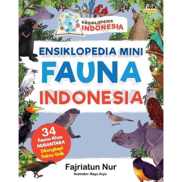 Buku ensiklopedia mini Fauna indonesia