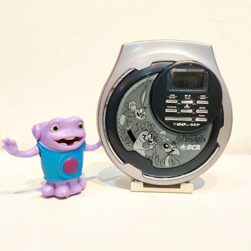 Discman BCA - Looney Tunes Series // Portable Walkman CD player