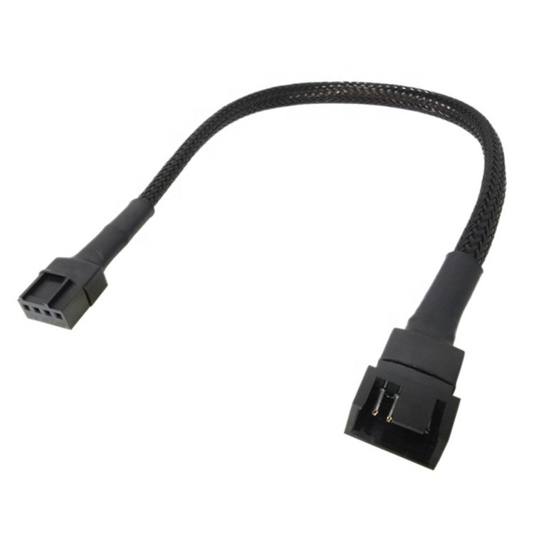 Kabel Fan Extension 4 Pin PWM Sleeve Cable