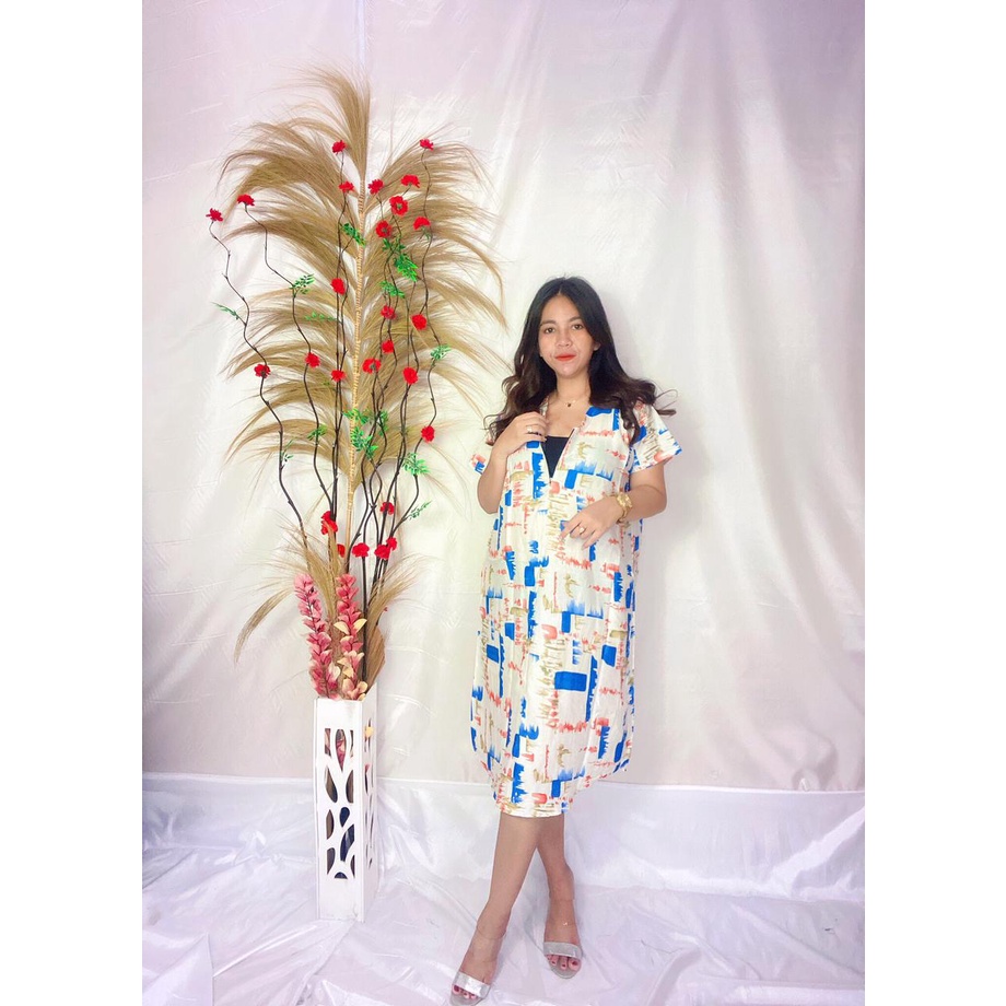 Daster Payung Busui Bali-BSI - GTK NEW WHITE