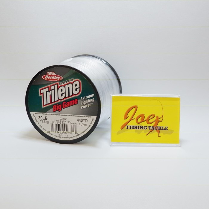 Berkley Trilene 30 Lb 402 Meter Clear BGQS30C-15 Benang Pancing Laut