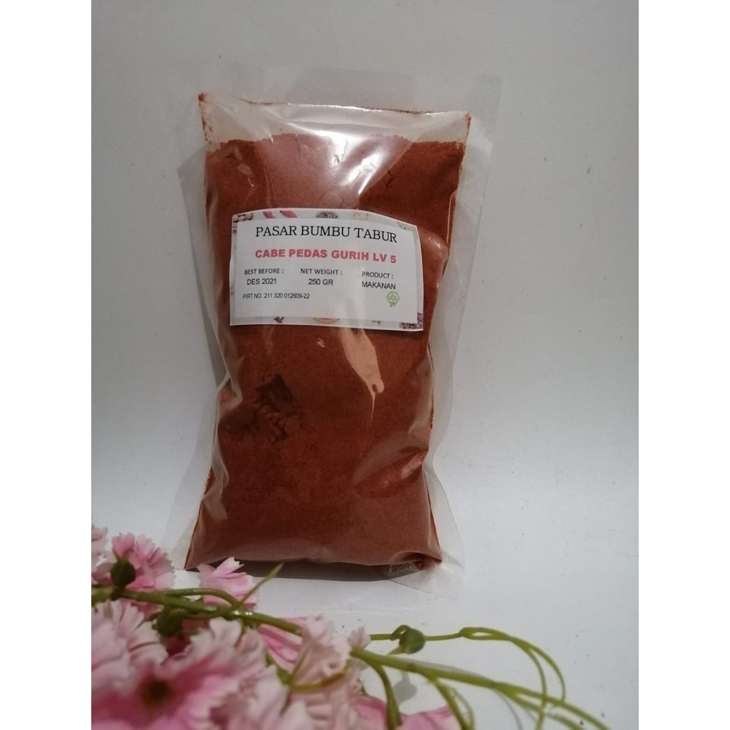 

CABE PEDAS GURIH (LEVEL 5) 250 GR BUBUK TABUR