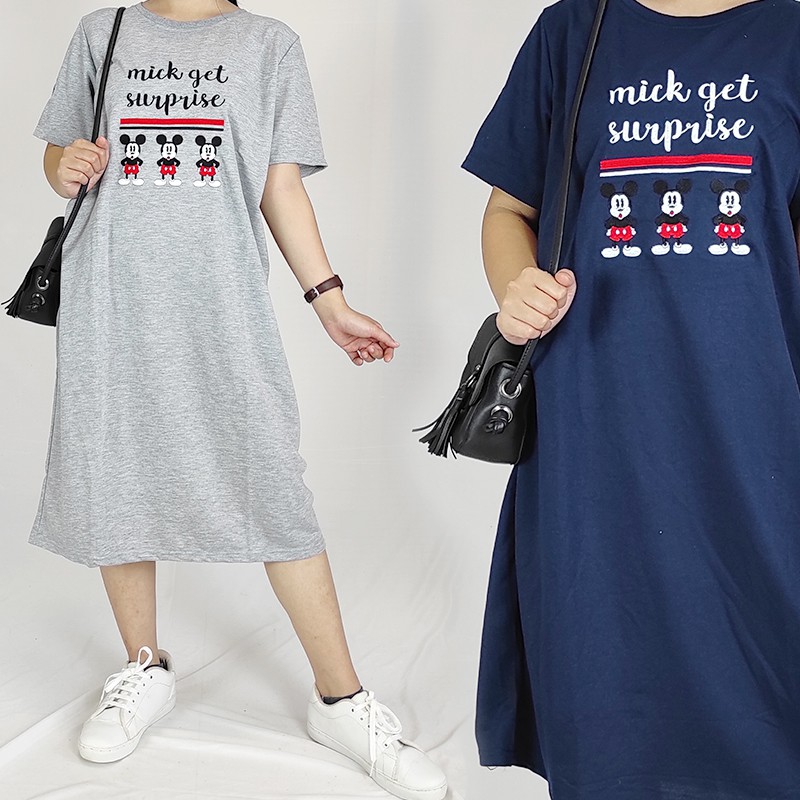 Tunik Kaos Import Motif Mickey