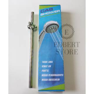 Hand shower Tiang  standing kamar  mandi  set komplit 