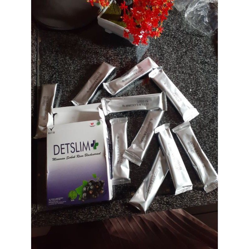 DETSLIM VITO - DETSLIM BLACK CURENT PELANGSING - ISI 1 SACHET BPOM 100% ORIGINAL