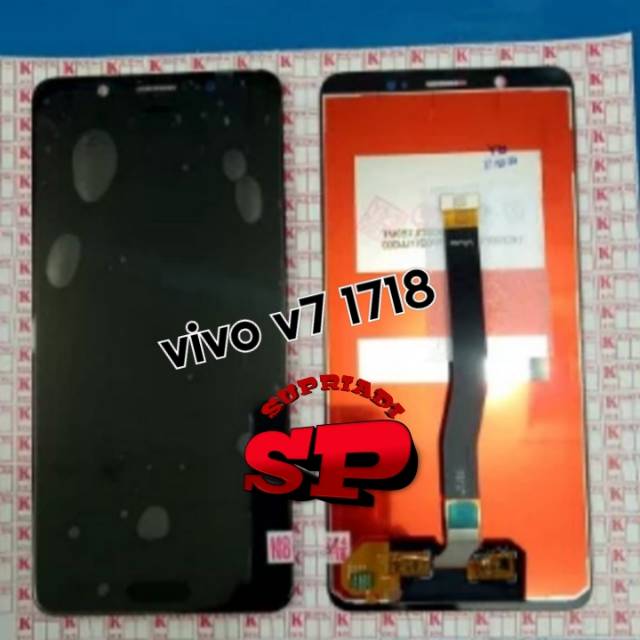 LCD VIVO V7 1718 LENGKAP TOUCHSREEN LCD FUL SET TS TOUCSREEN VIVO 1718 VIVO V7 ORIGINLA