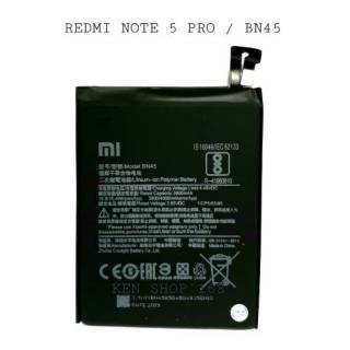 Baterai Xiaomi Redmi Note 5 Note 5 Pro BN45 Original 100%