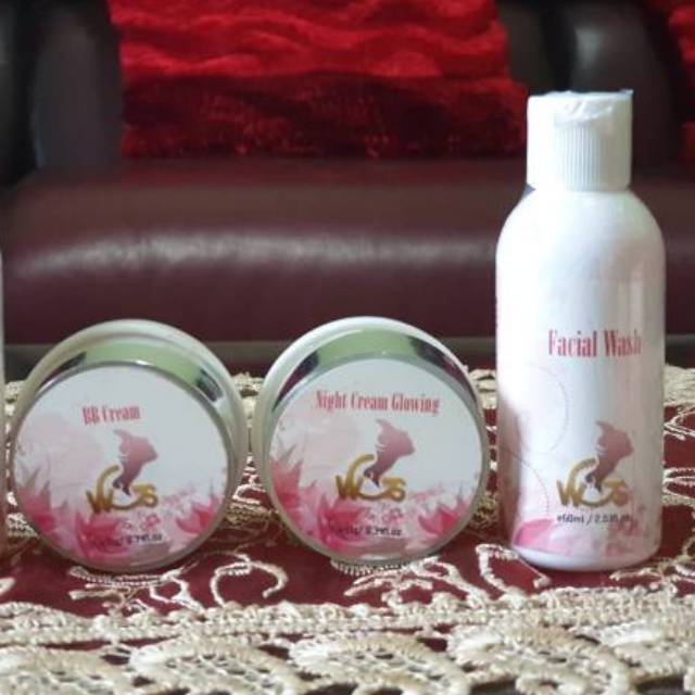 COD - WGS Paket Hemat BPOM (whitening glossy skincare)