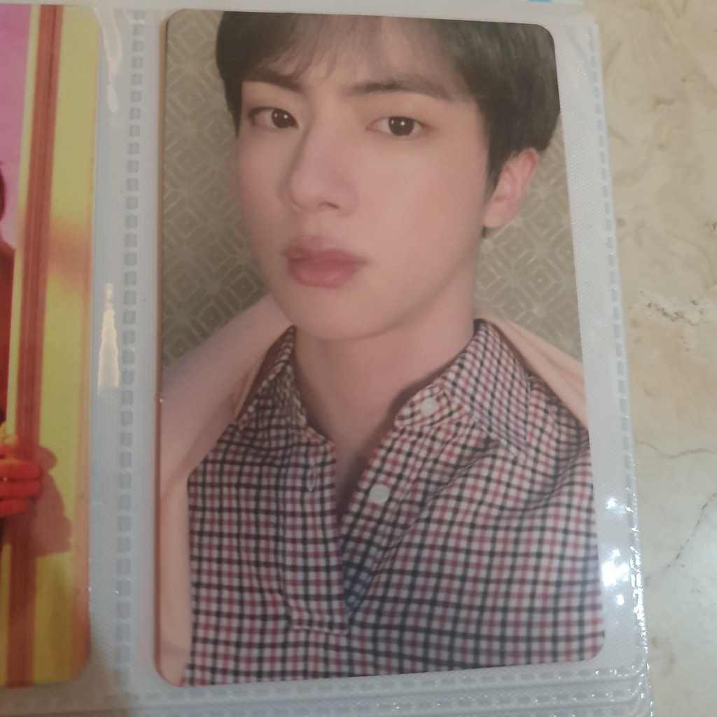 PC PHOTOCARD JIN SEOKJIN MAP OF THE SOUL PERSONA 3 MOTS BTS