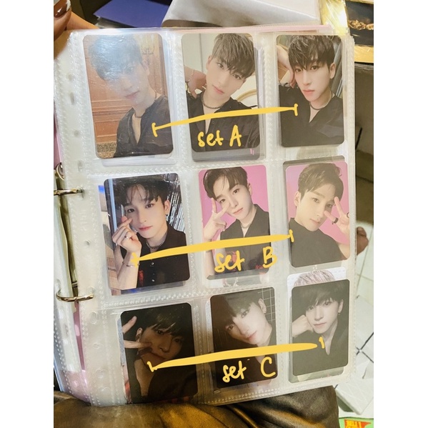 SANGEYON THE BOYZ PHOTOCARD TATTOO THE BOYZ MINI ALBUM THE FIRST THE ONLY DREAMLIKE CHASE SHE'S THE 