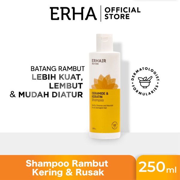 ERHAIR RESTORE CERAMIDE &amp; KERATIN Shampoo 250ml