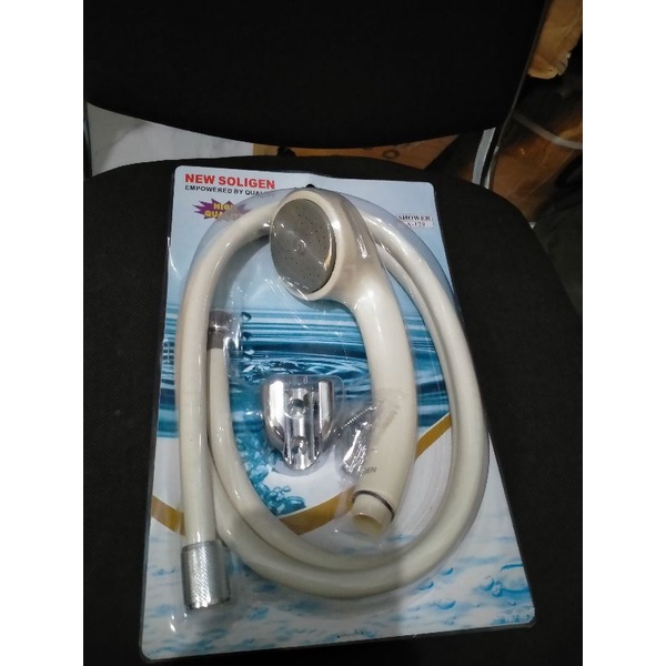 Hand shower pvc soligen shower mandi putih