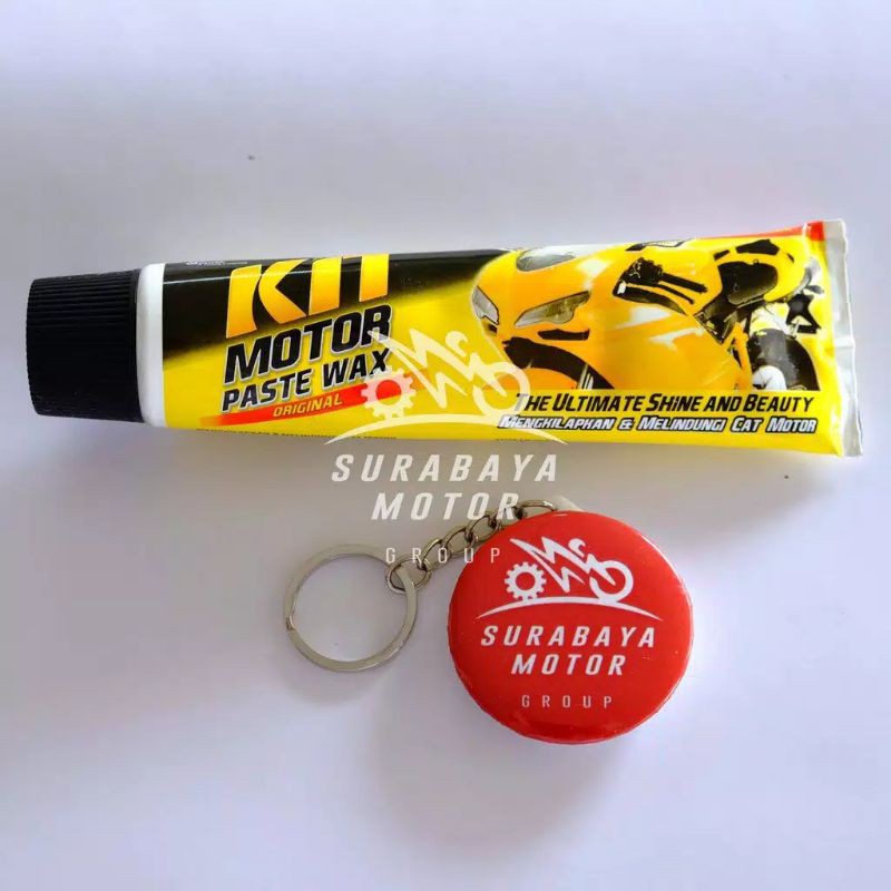 Pengkilap Cat Body KIT Odol Kuning Kit Motor Original Paste Wax 60gr