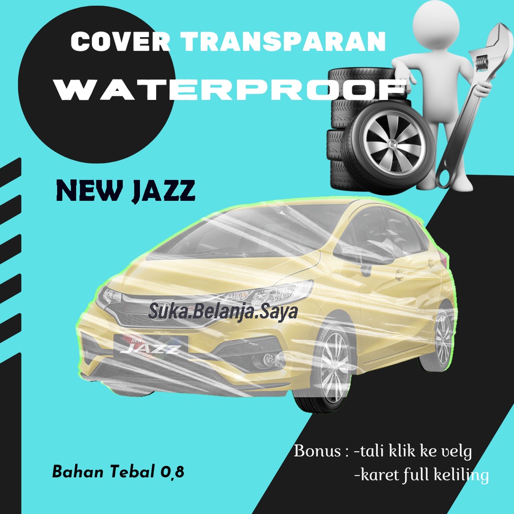 Body Cover Mobil all new jazz Sarung Mobil all new jazz/jazz ge8/jazz gk5/jazz idsi/jazz gd3/jazz lama/brio/baleno/baleno lama/baleno 97/baleno sx