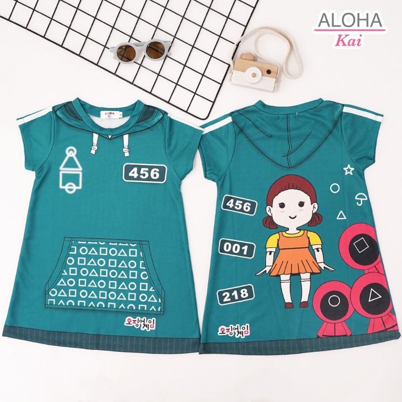 DRESS BASIC ALOHA KAI ANAK IMPORT