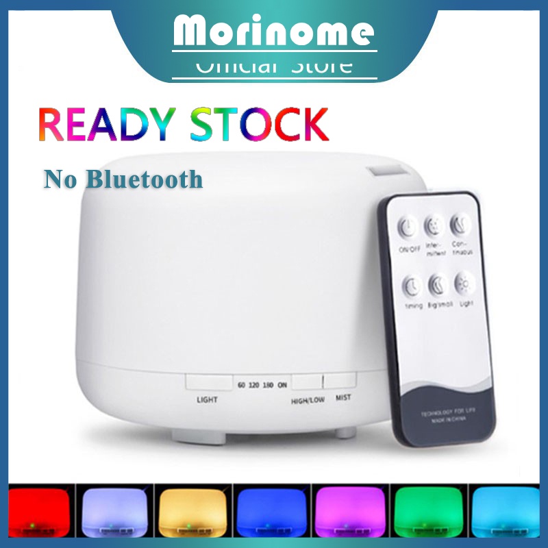 Bluetooth Humidifier diffuser aromaterapi Speaker Music Aromaterapi Difuser Model Pecah Dengan 500ML FREE Remote (garansi toko)-No Bluetooth(E)
