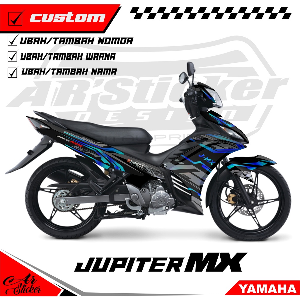 Decal Jupiter MX New 135 Hologram Full body - Stiker Jupiter Mx 135 New Full body 007