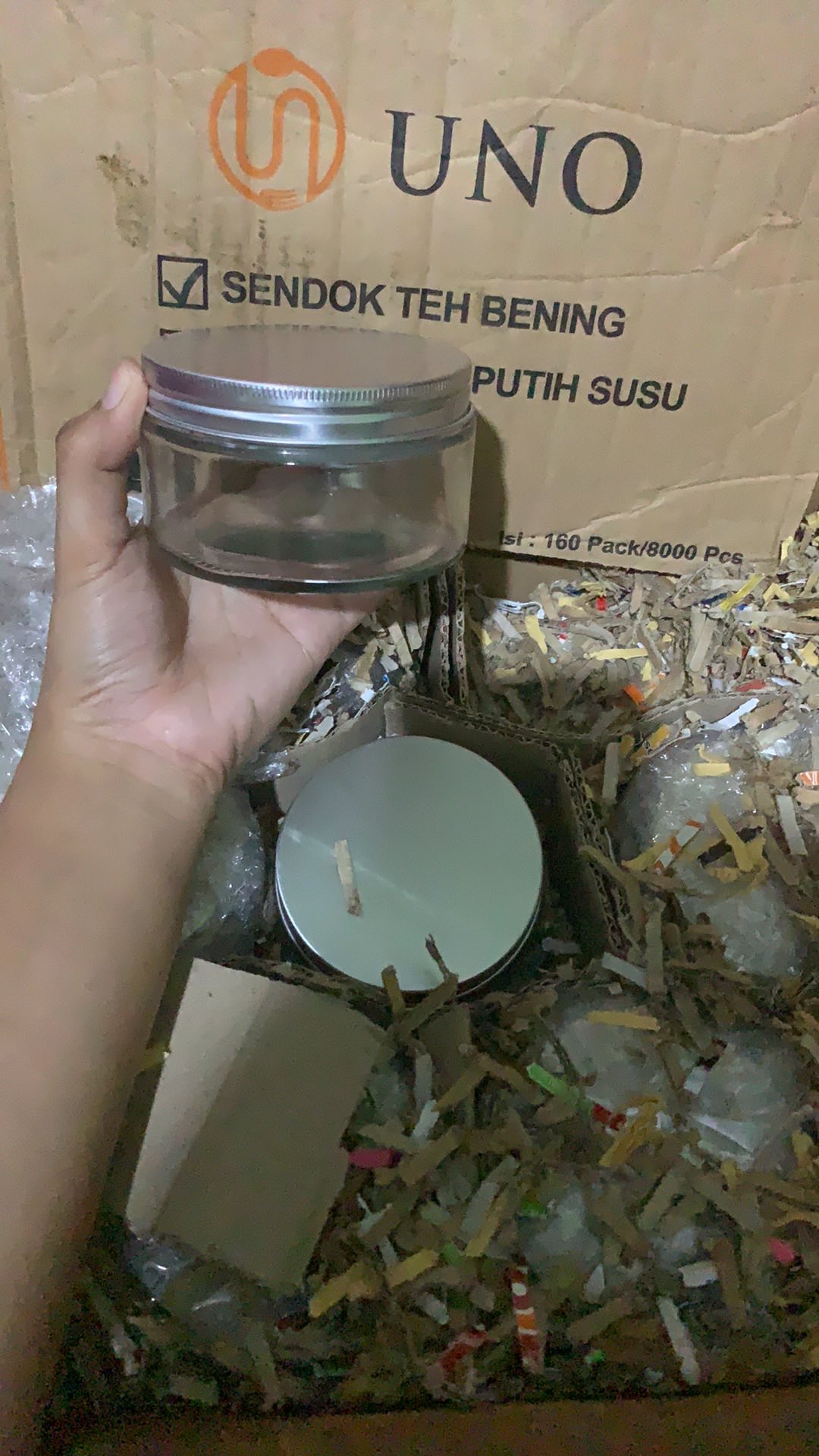 Jar 250ml /jar Kaca /toples Kaca Pendek (min.6pcs)