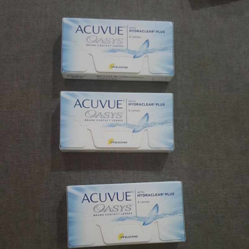 acuvue oasys 2 week with hydraclear plus
