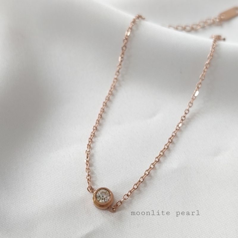 Gelang Gold Plated 18k Diamond Drop